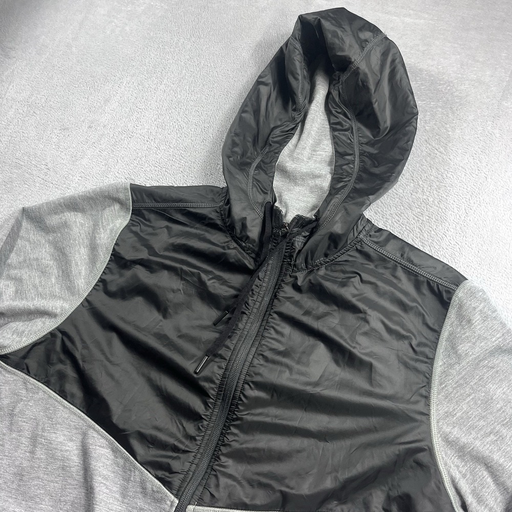 Rhone Tech Terry Hoodie‎ Zip Jacket & Performance Vest Gray Men's Size Medium